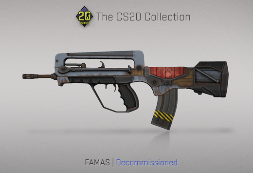 Колекцията „Counter-Strike 20“ — FAMAS | Извадено от употреба| Decommissioned