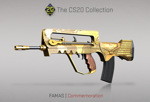 Колекцията „Counter-Strike 20“ — FAMAS | Честване | Commemoration