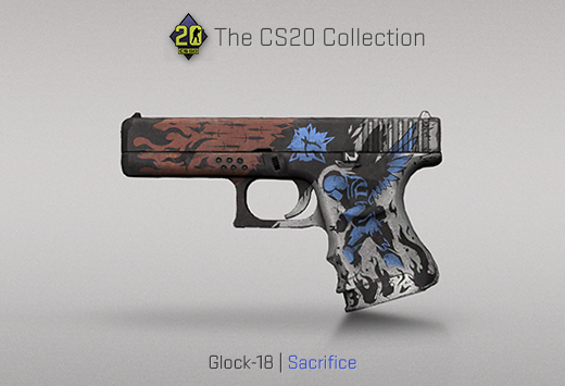 Колекцията „Counter-Strike 20“ — Glock-18 | Саможертва | Sacrifice
