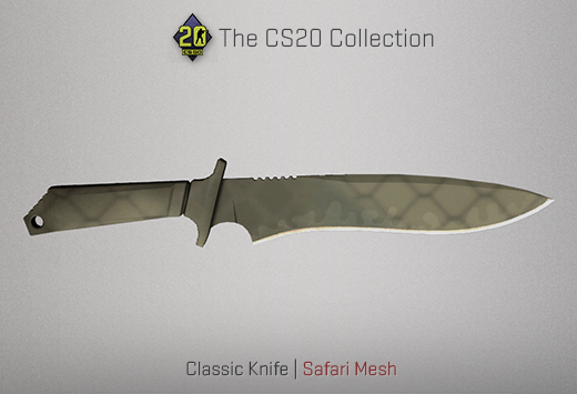 Колекцията „Counter-Strike 20“ — Класически нож | Мрежа за сафари | Safari Mesh