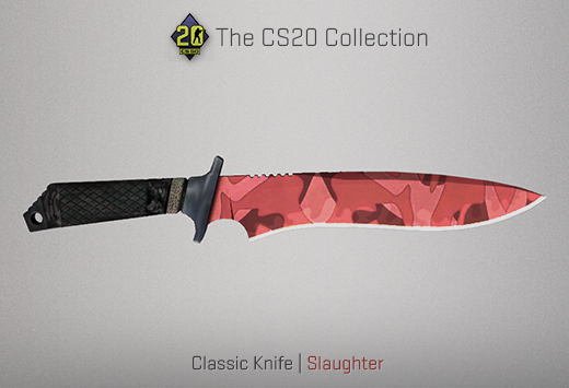 Колекцията „Counter-Strike 20“ — Класически нож | Клане | Slaughter