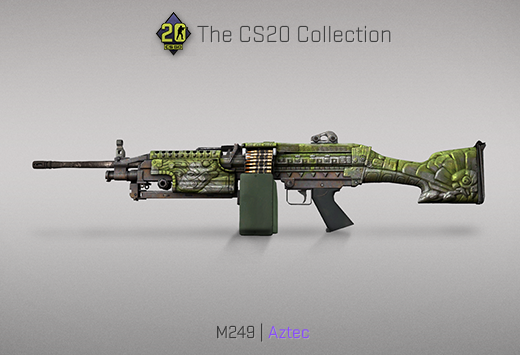 Колекцията „Counter-Strike 20“ — M249 | Ацтек | Aztec