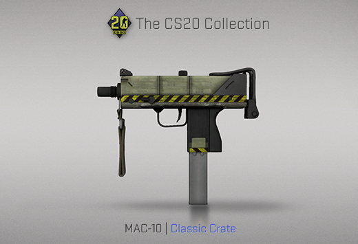 Колекцията „Counter-Strike 20“ — MAC-10 | Класически сандък | Classic Crate