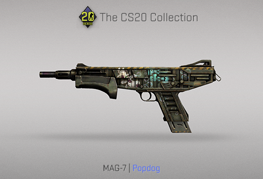 Колекцията „Counter-Strike 20“ — MAG-7 | Popdog| Popdog