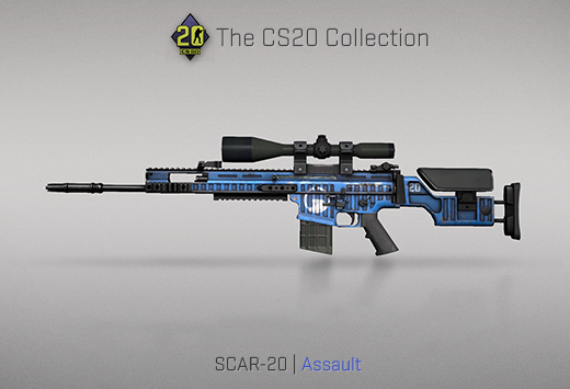 Колекцията „Counter-Strike 20“ — SCAR-20 | Нападение | Assault