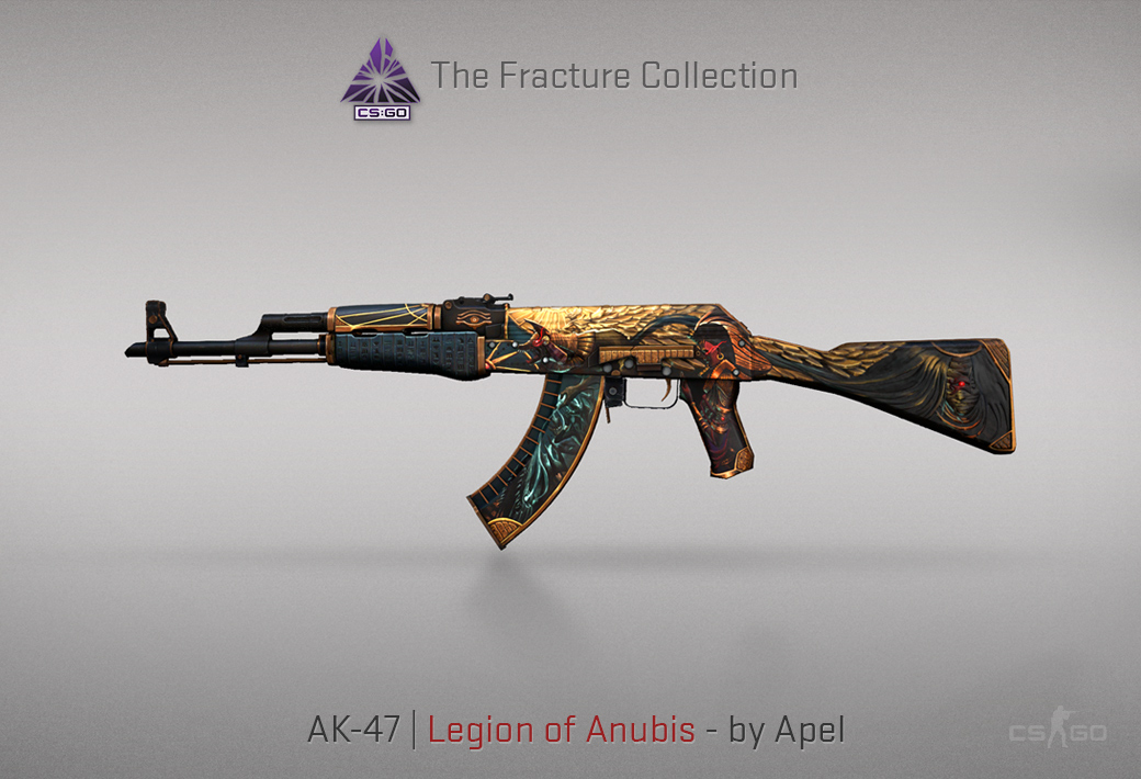 Колекцията „Фрактура“ — AK-47 | Легион на Анубис | Legion of Anubis — Създадено от Apel