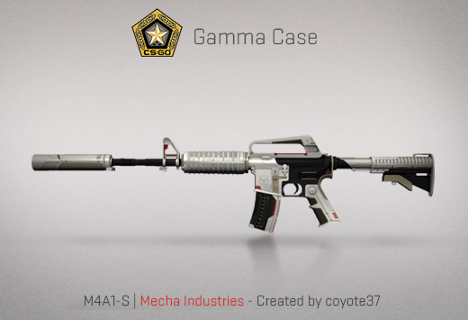 Сандък „Гама“ — M4A1-S | Mecha Industries | Механическа промишленост — Създадено от coyote37