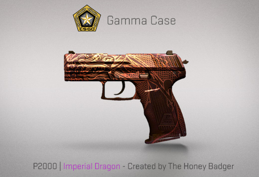 Сандък „Гама“ — P2000 | Imperial Dragon | Имперски дракон — Създадено от The Honey Badger