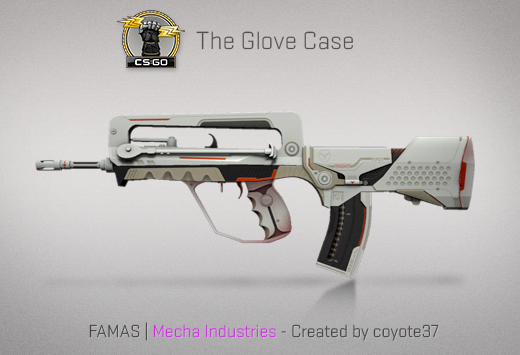 Сандък „Ръкавици“ — FAMAS | Mecha Industries | Механическа промишленост — Създадено от coyote37