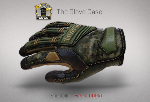 Сандък „Ръкавици“ — Specialist | Специализирани ръкавици | Forest DDPAT | Горска DDPAT