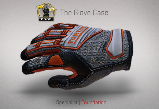 orange gloves csgo