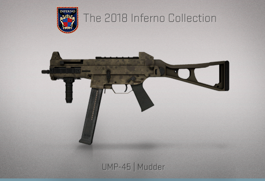 Колекцията „Inferno 2018“ — UMP-45 | Тиняк | Mudder