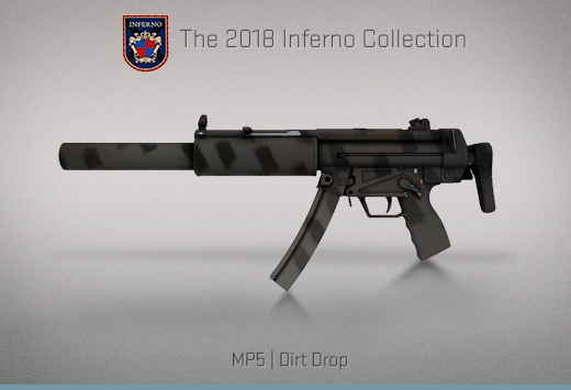 Колекцията „Inferno 2018“ — MP5 | Калобран | Dirt Drop