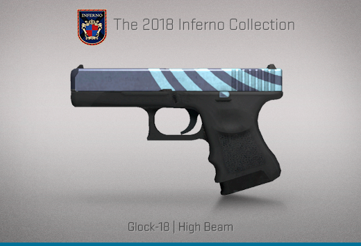 Колекцията „Inferno 2018“ — Glock-18 | Дълги светлини | High Beam