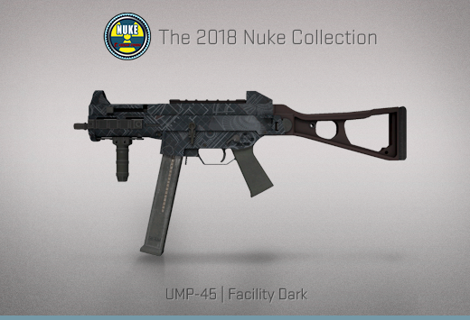 Колекцията „Nuke 2018“ — UMP-45 | Мрачно съоръжение | Facility Dark