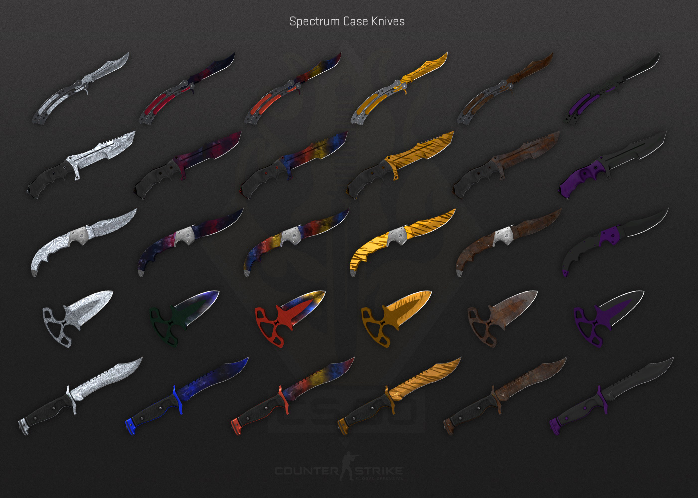 The Spectrum Knives