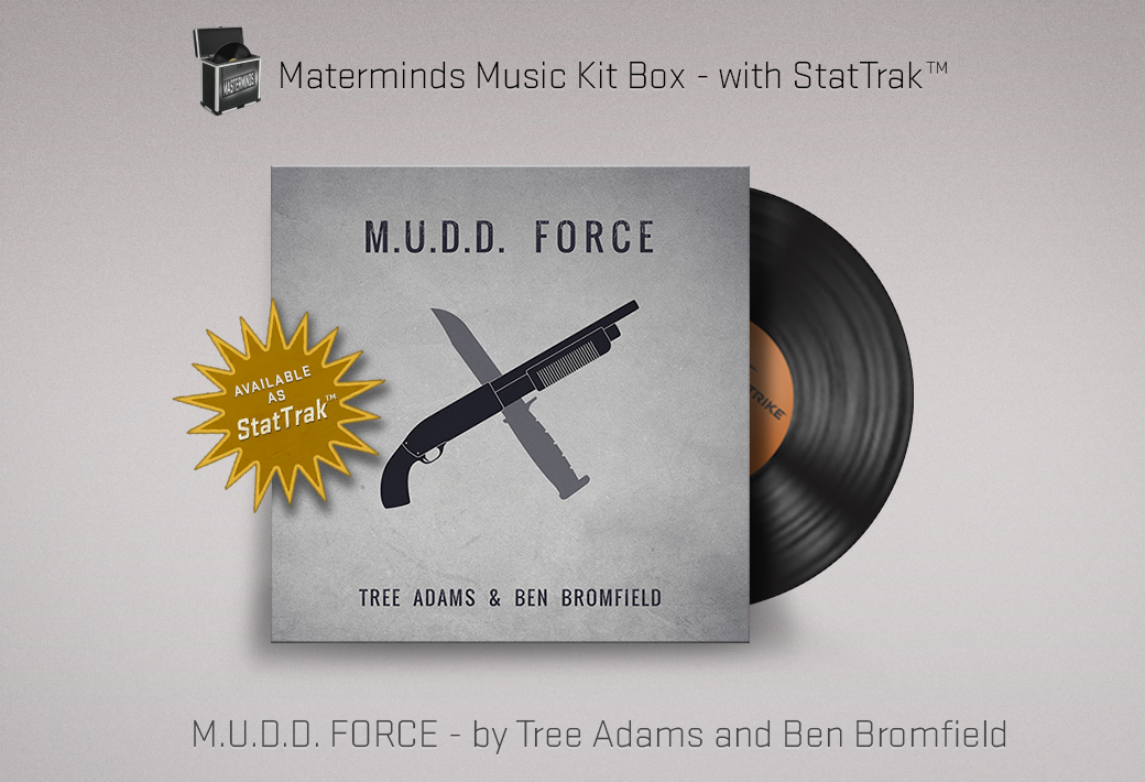 Кутия с музикални комплекти „Престъпните гении“ | M.U.D.D. FORCE — Tree Adams и Ben Bromfield