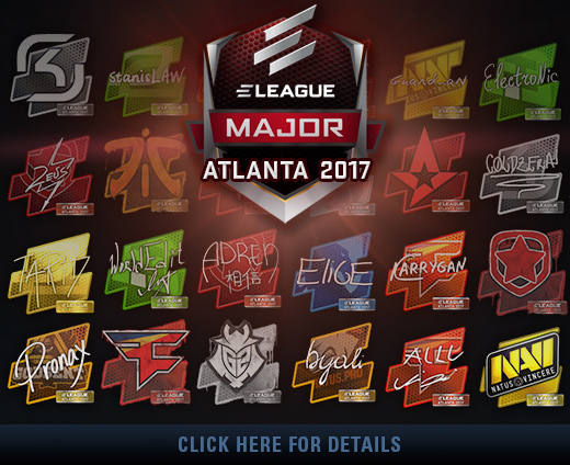 Стикери от ELEAGUE Major — Atlanta 2017