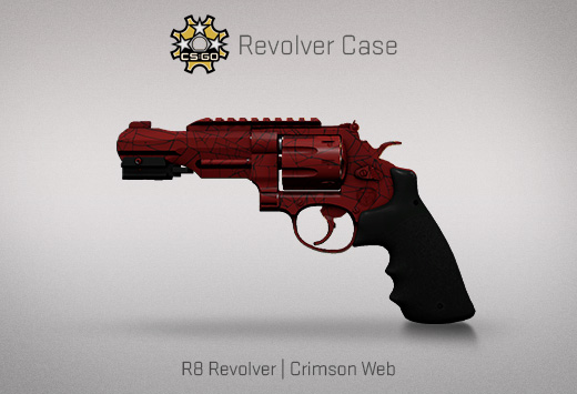 Сандък „Револвер“ — Револвер R8 | Crimson Web | Пурпурна паяжина