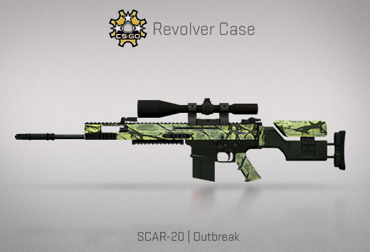 Сандък „Револвер“ — SCAR-20 | Outbreak | Заразна епидемия