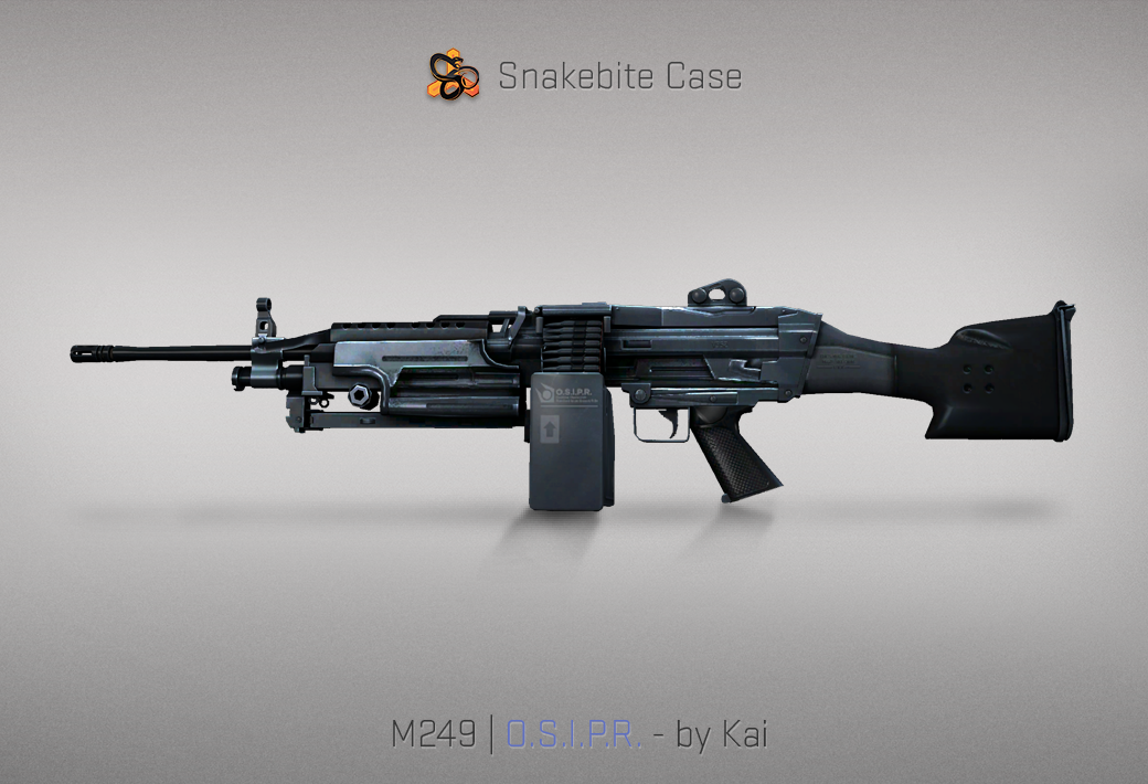 Сандък „Змийско ухапване“ — M249 | С.Е.И.В.С. | O.S.I.P.R. — Създадено от Kai