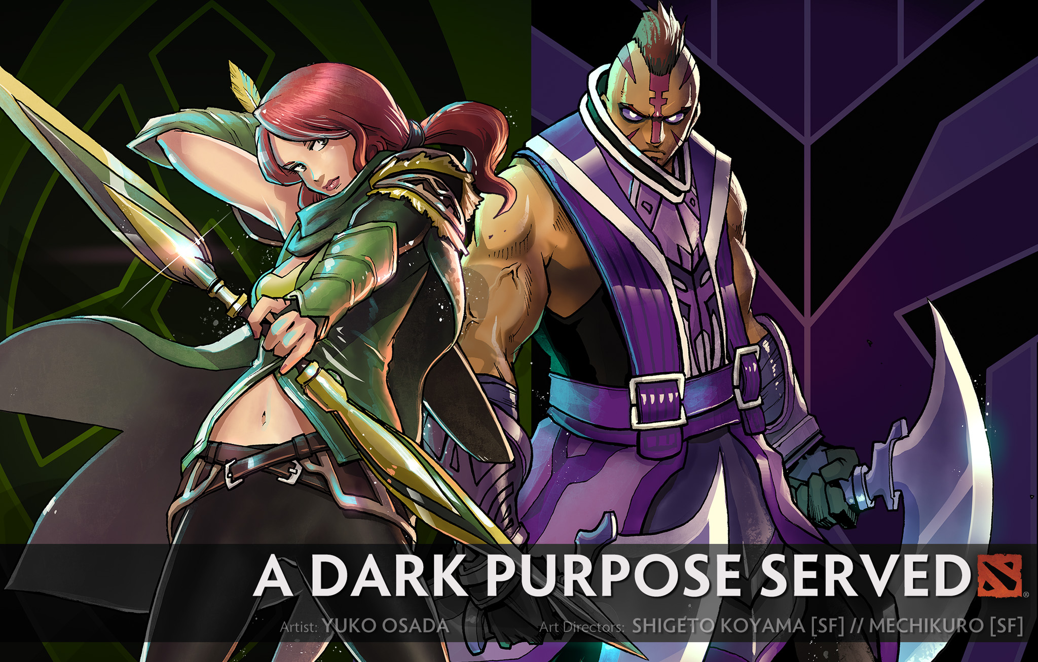 Dota 2 A Dark Purpose Served