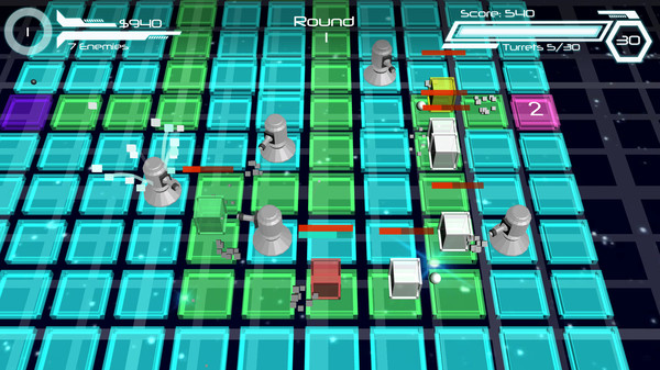 Cube Defender game for Linux 1