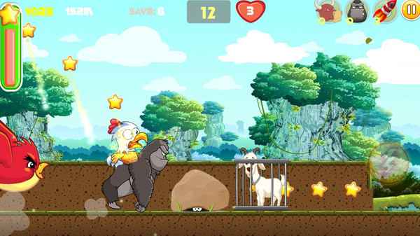 Скриншот из Run, chicken, run!