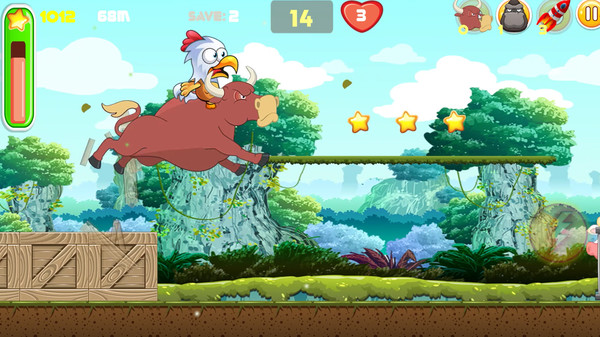 Скриншот из Run, chicken, run!