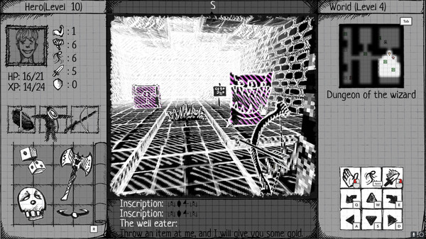 Drawngeon: Dungeons of Ink and Paper game for windows Pc 1