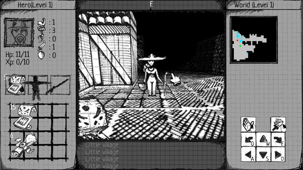 Скриншот из Drawngeon: Dungeons of Ink and Paper