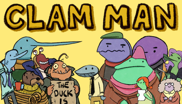 man clam