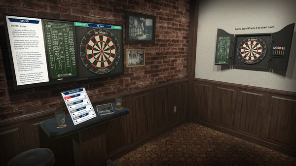 On Target VR Darts game for Linux 1