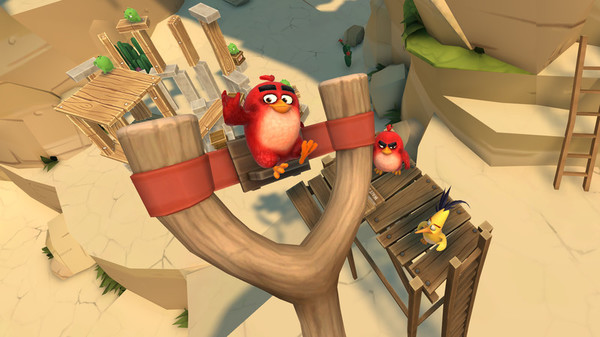 Angry Birds VR: Isle of Pigs game for Linux 1