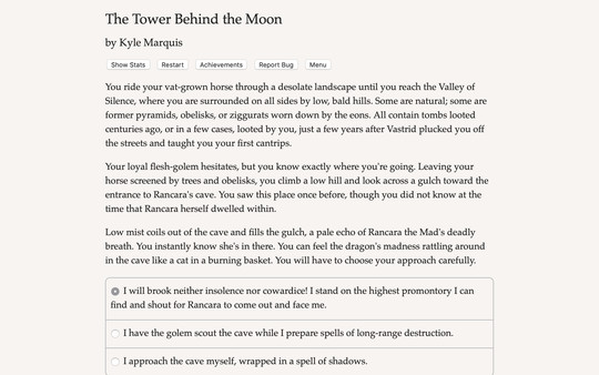 Tower Behind the Moon PC requirements