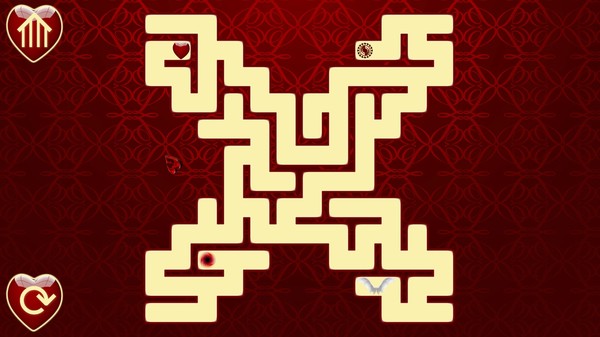 Скриншот из aMAZE Valentine