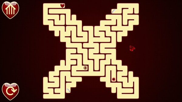 Скриншот из aMAZE Valentine