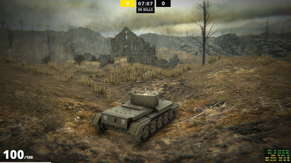 Скриншот из Aussie Battler Tanks