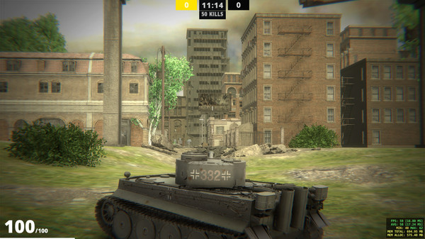 Скриншот из Aussie Battler Tanks