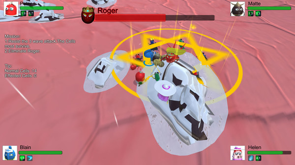 Скриншот из Cell Defender