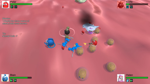 Скриншот из Cell Defender