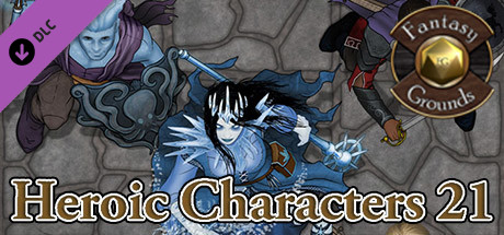 Fantasy Grounds - Devin Night Pack 109: Heroic Characters 21 (Token Pack) cover art
