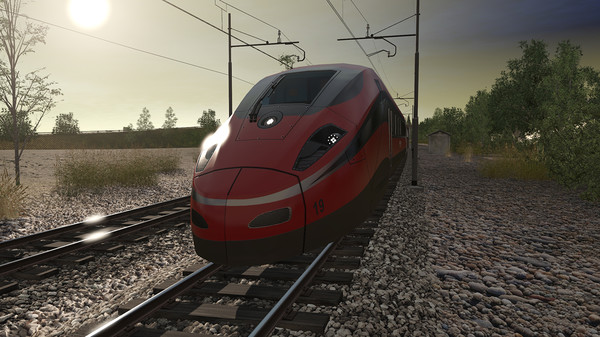 Скриншот из TRS19 DLC - ETR 1000 - Frecciarossa