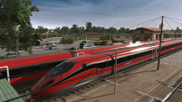 Скриншот из TRS19 DLC - ETR 1000 - Frecciarossa