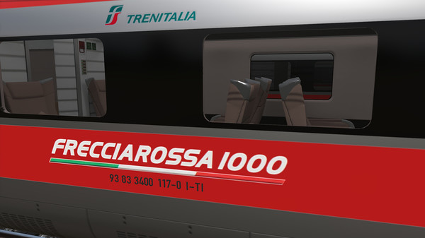 Скриншот из TRS19 DLC - ETR 1000 - Frecciarossa