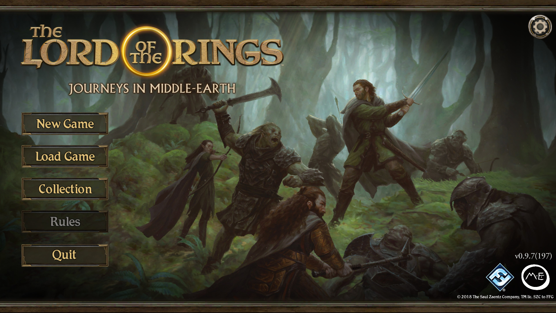 lord of the rings video game