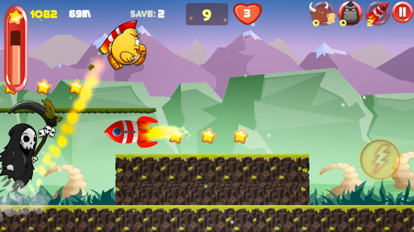 Скриншот из Bird run adventure for Run, chicken, run!