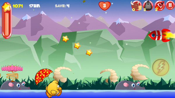 Скриншот из Bird run adventure for Run, chicken, run!