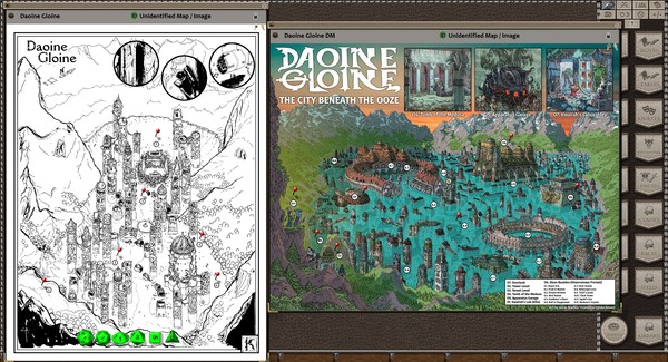 Скриншот из Fantasy Grounds - D&D Lost Laboratory of Kwalish