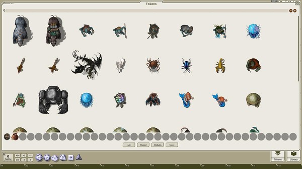 Скриншот из Fantasy Grounds - Devin Night Pack 107: Chaotic Creatures 3 (Token Pack)